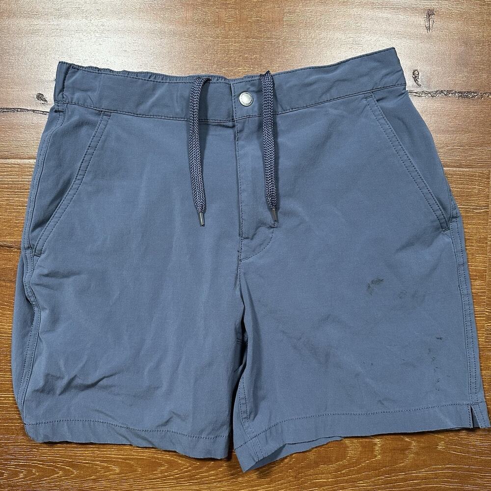 Buck Mason Deck Short Shorts Mens 31 6" Gray Performance Stretch Comfort Nature